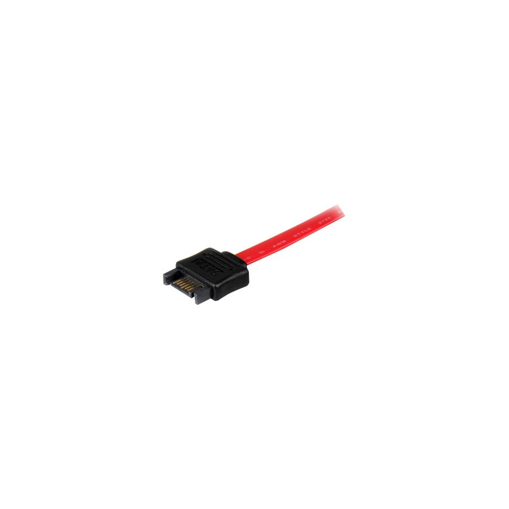Produktbild för StarTech.com 0.3m SATA Extension Cable - 30cm 7 pin SATA Extension - 7 pin SATA Extension Cable - 7 pin SATA Extension cord - SATA-förlängningskabel - 30 cm