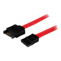 Produktbild för StarTech.com 0.3m SATA Extension Cable - 30cm 7 pin SATA Extension - 7 pin SATA Extension Cable - 7 pin SATA Extension cord - SATA-förlängningskabel - 30 cm