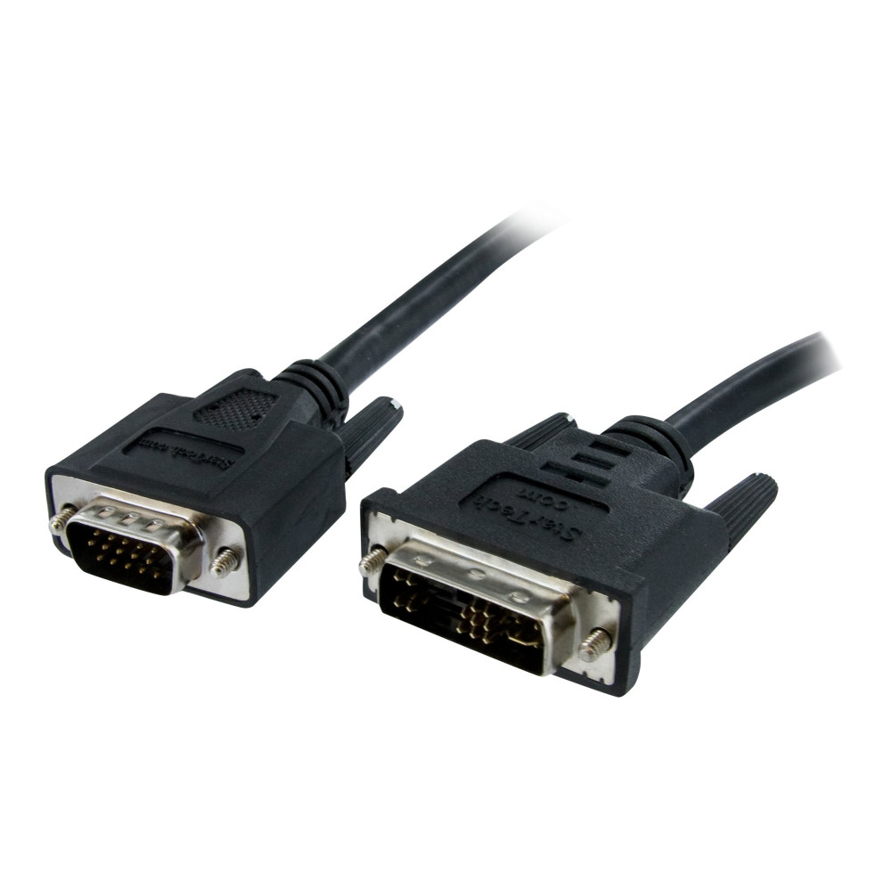 Produktbild för StarTech.com 2 m DVI till VGA-skärmkabel  M/M - DVI till VGA (15 stift) - videokabel - 2 m