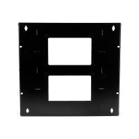 Produktbild för Startech Väggmonterbart serverrack med inbyggd hylla - solitt stål - 8U - stativ (väggmontering) - 8U