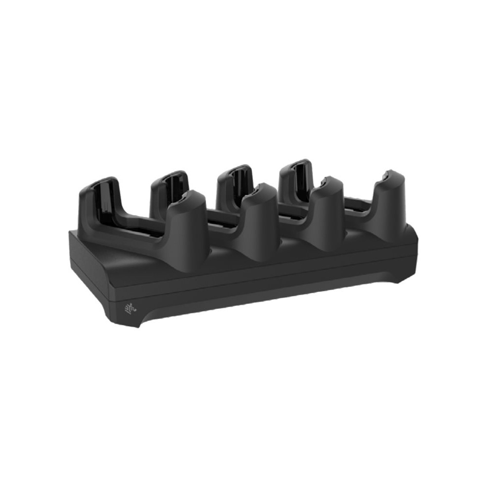 Produktbild för Zebra 4-Slot Charge Only Non-Locking Cradle - laddställ till handdator + strömadapter