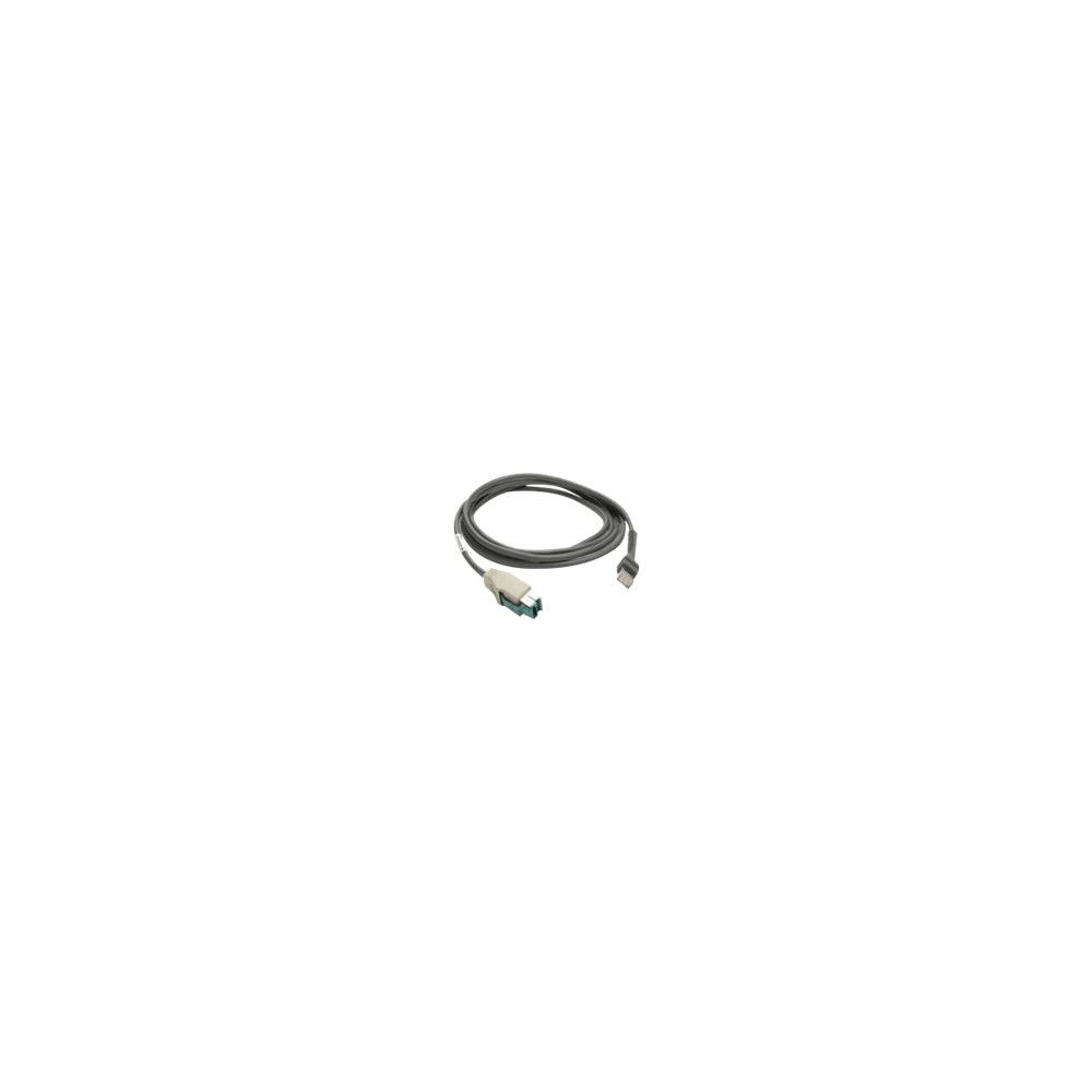 Produktbild för Zebra - USB-kabel - USB PlusPower - 2.13 m