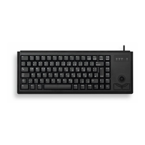 CHERRY CHERRY Compact-Keyboard G84-4400 - tangentbord - belgisk - svart Inmatningsenhet