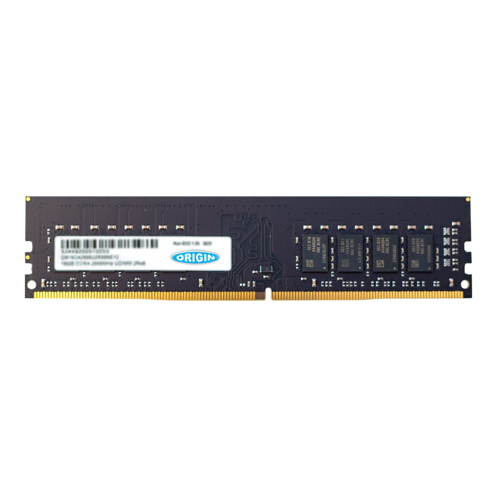 Produktbild för Origin Storage - DDR4 - modul - 16 GB - DIMM 288-pin - 2666 MHz / PC4-21300 - ej buffrad