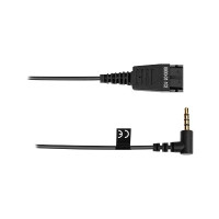 Produktbild för Jabra BIZ 1100 Duo - headset - 3,5 mm kontakt
