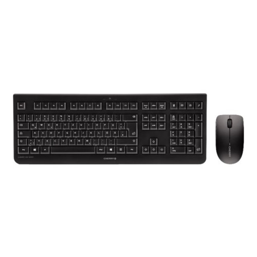 CHERRY CHERRY DW 3000 - sats med tangentbord och mus - ungerska - svart Inmatningsenhet