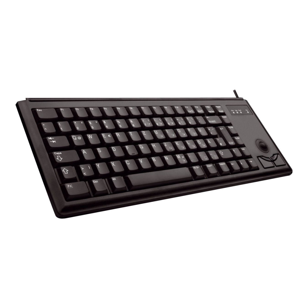 Produktbild för CHERRY Compact-Keyboard G84-4400 - tangentbord - amerikansk - svart Inmatningsenhet