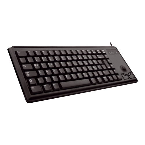CHERRY CHERRY Compact-Keyboard G84-4400 - tangentbord - amerikansk - svart Inmatningsenhet