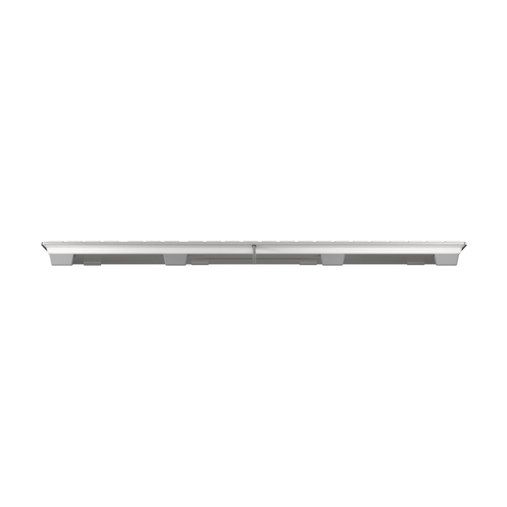 Produktbild för CHERRY KC 6000 SLIM - tangentbord - QWERTY - brittisk - silver Inmatningsenhet