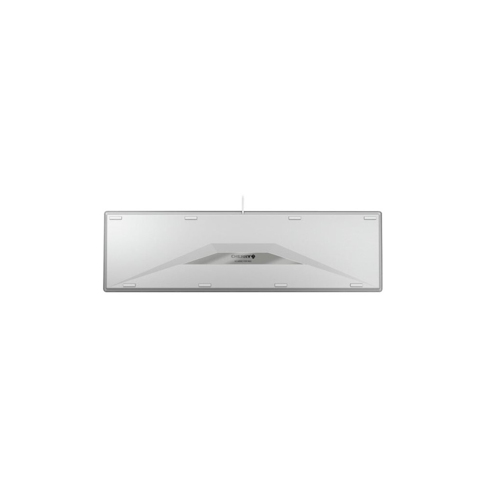 Produktbild för CHERRY KC 6000 SLIM - tangentbord - QWERTY - brittisk - silver Inmatningsenhet