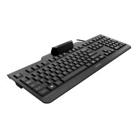 Produktbild för CHERRY SECURE BOARD 1.0 - tangentbord - med NFC - USA med eurosymbol - svart Inmatningsenhet