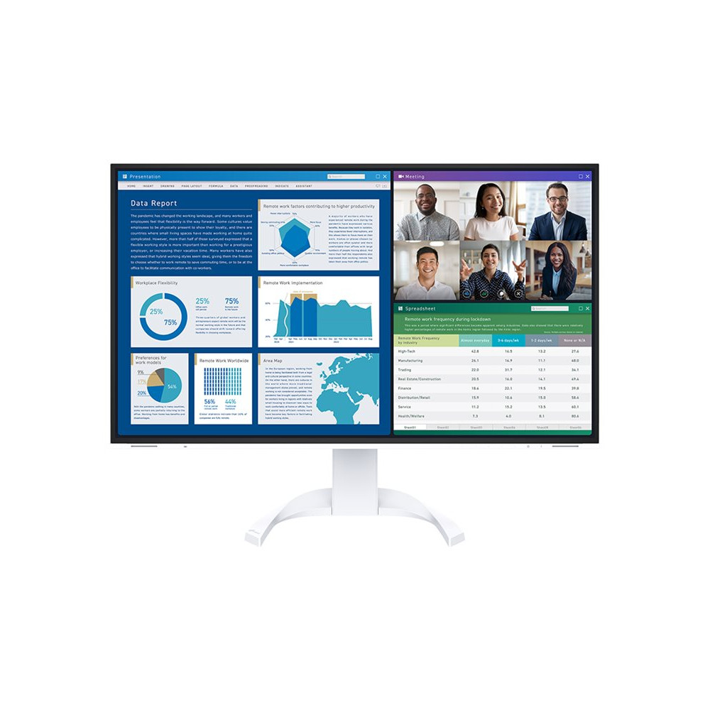 Produktbild för EIZO FlexScan EV3240X - med FlexStand - LED-skärm - 4K - 32"