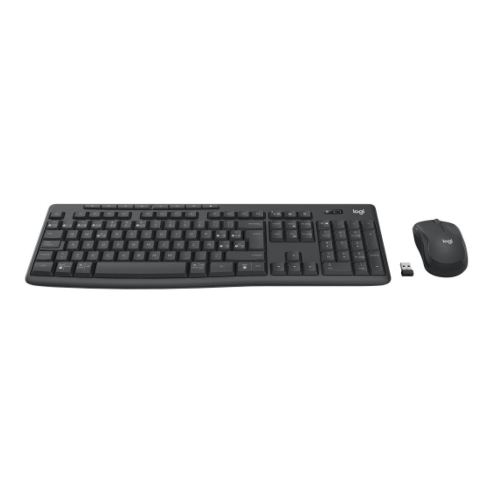 Produktbild för Logitech MK370 Combo for Business - sats med tangentbord och mus - QWERTZ - ungerska - grafit Inmatningsenhet