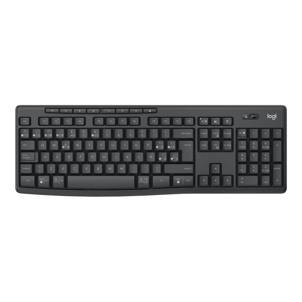 Produktbild för Logitech MK370 Combo for Business - sats med tangentbord och mus - QWERTZ - ungerska - grafit Inmatningsenhet