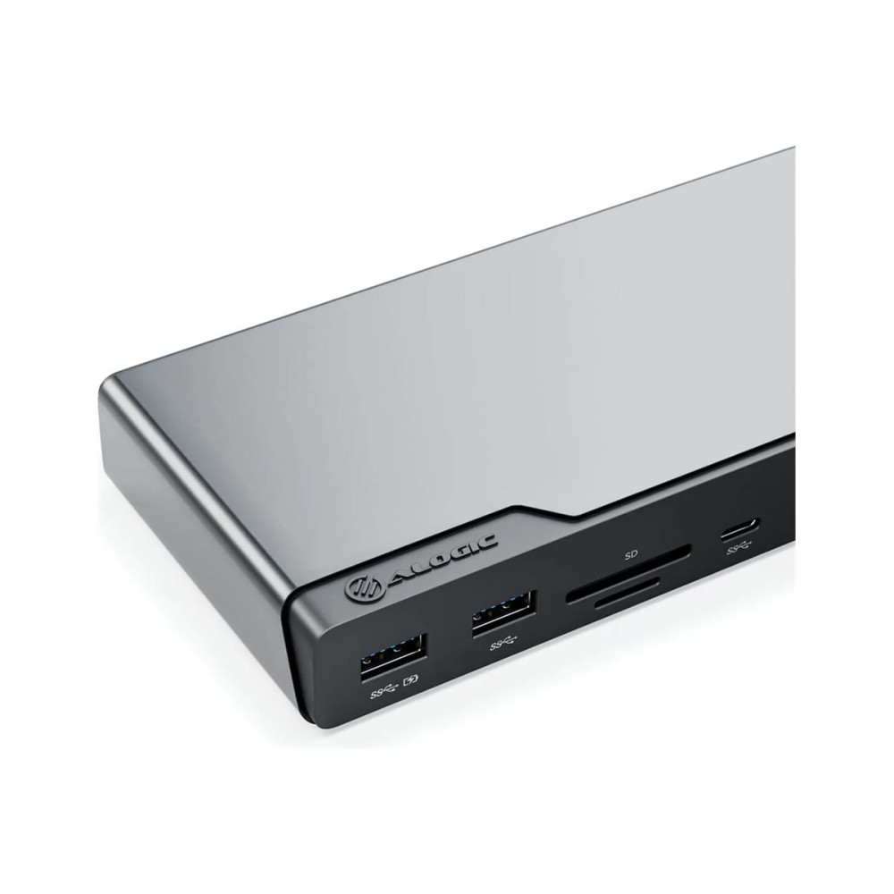 Produktbild för ALOGIC DV4 - dockningsstation - USB-C / USB-A - 3 x HDMI, DP - 1GbE