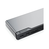Produktbild för ALOGIC DV4 - dockningsstation - USB-C / USB-A - 3 x HDMI, DP - 1GbE
