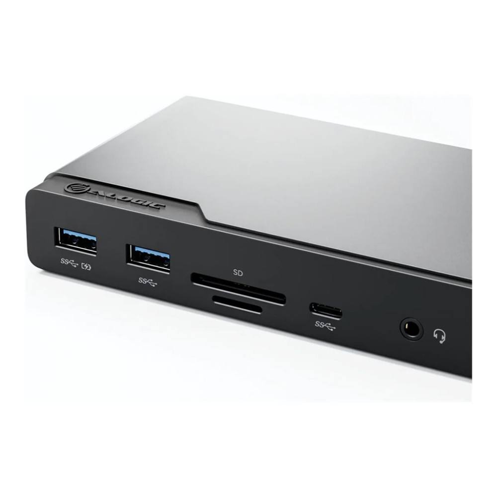Produktbild för ALOGIC DV4 - dockningsstation - USB-C / USB-A - 3 x HDMI, DP - 1GbE