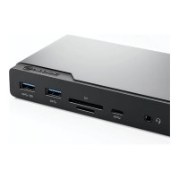 Produktbild för ALOGIC DV4 - dockningsstation - USB-C / USB-A - 3 x HDMI, DP - 1GbE