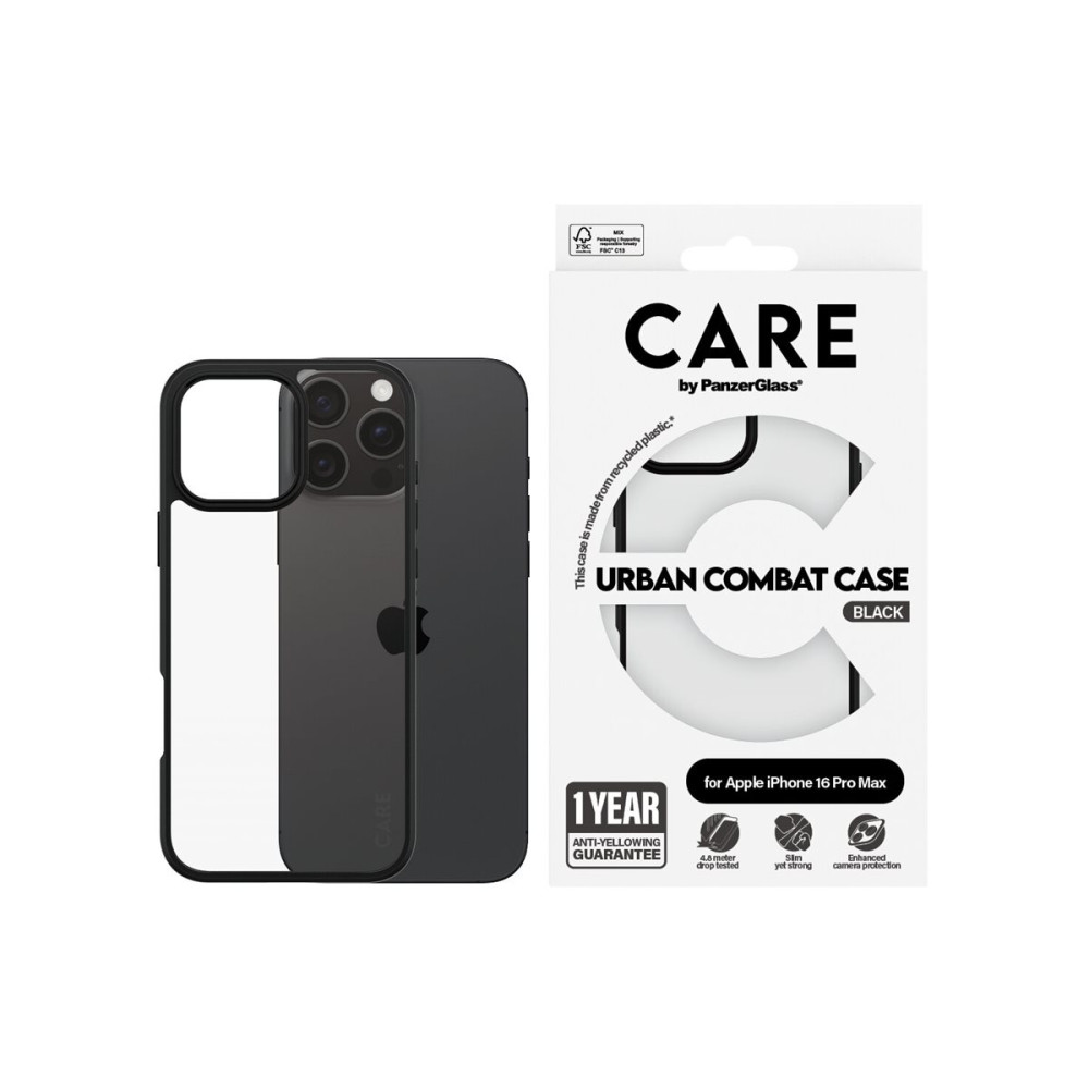 Produktbild för CARE by PanzerGlass - baksidesskydd för mobiltelefon