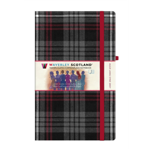 The Gresham Publishing Co. Ltd Auld Lang Syne Grey Tartan Notebook: Large 21cm x 13cm (inbunden, eng)