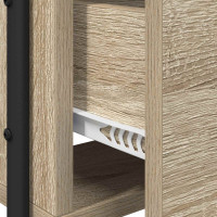 Produktbild för Smyckebord Sonoma-ek 100 x 36,5 x 136 cm Konstruerat trä