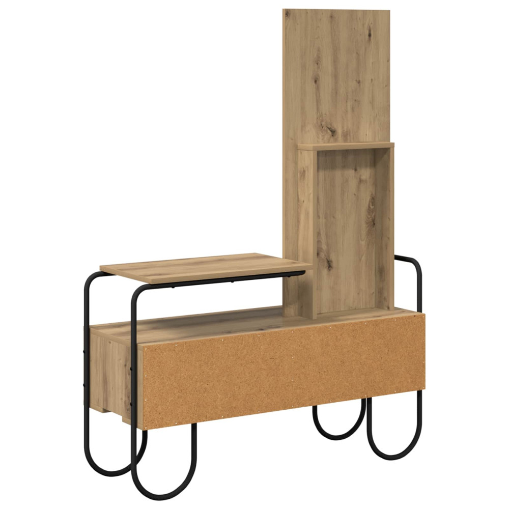 Produktbild för Smyckebord Artisan-ek 100 x 36,5 x 136 cm Konstruerat trä