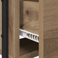 Produktbild för Smyckebord Artisan-ek 100 x 36,5 x 136 cm Konstruerat trä