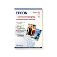 Produktbild för Epson Premium Semigloss Photo Paper - fotopapper - halvblank - 20 ark - A3 Plus
