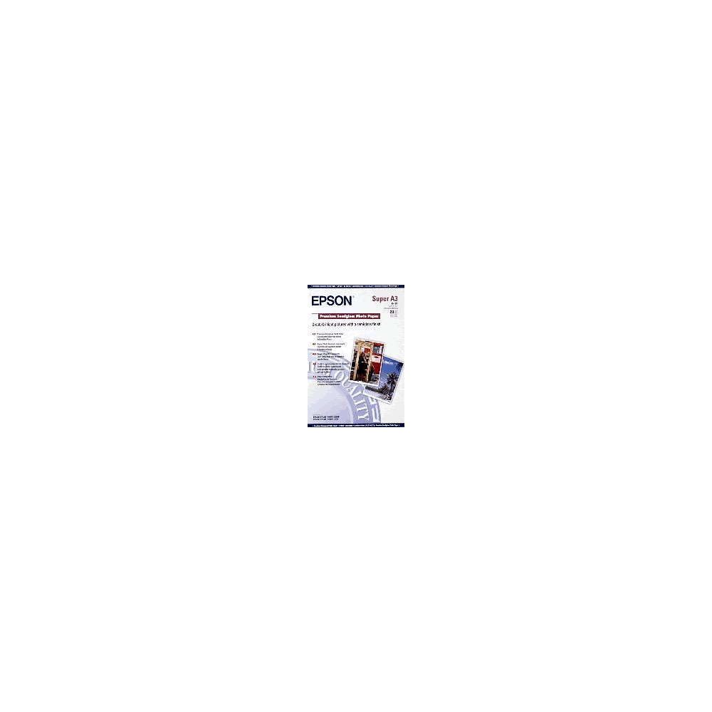 Produktbild för Epson Premium Semigloss Photo Paper - fotopapper - halvblank - 20 ark - A3 Plus