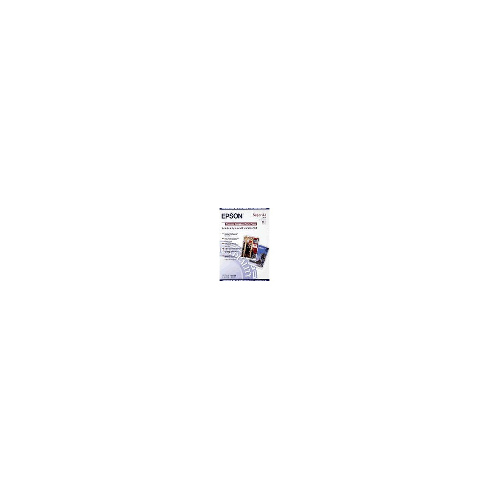 Produktbild för Epson Premium Semigloss Photo Paper - fotopapper - halvblank - 20 ark - A3 Plus