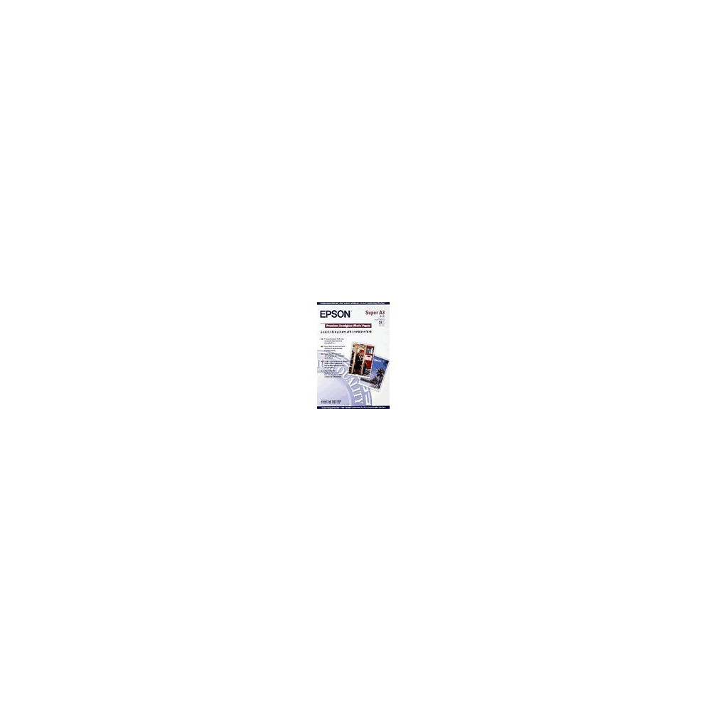 Produktbild för Epson Premium Semigloss Photo Paper - fotopapper - halvblank - 20 ark - A3 Plus