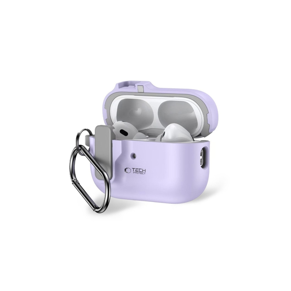 Produktbild för Tech-Protect TECH-PROTECT SLIM HOOK fodral för Apple AirPods...