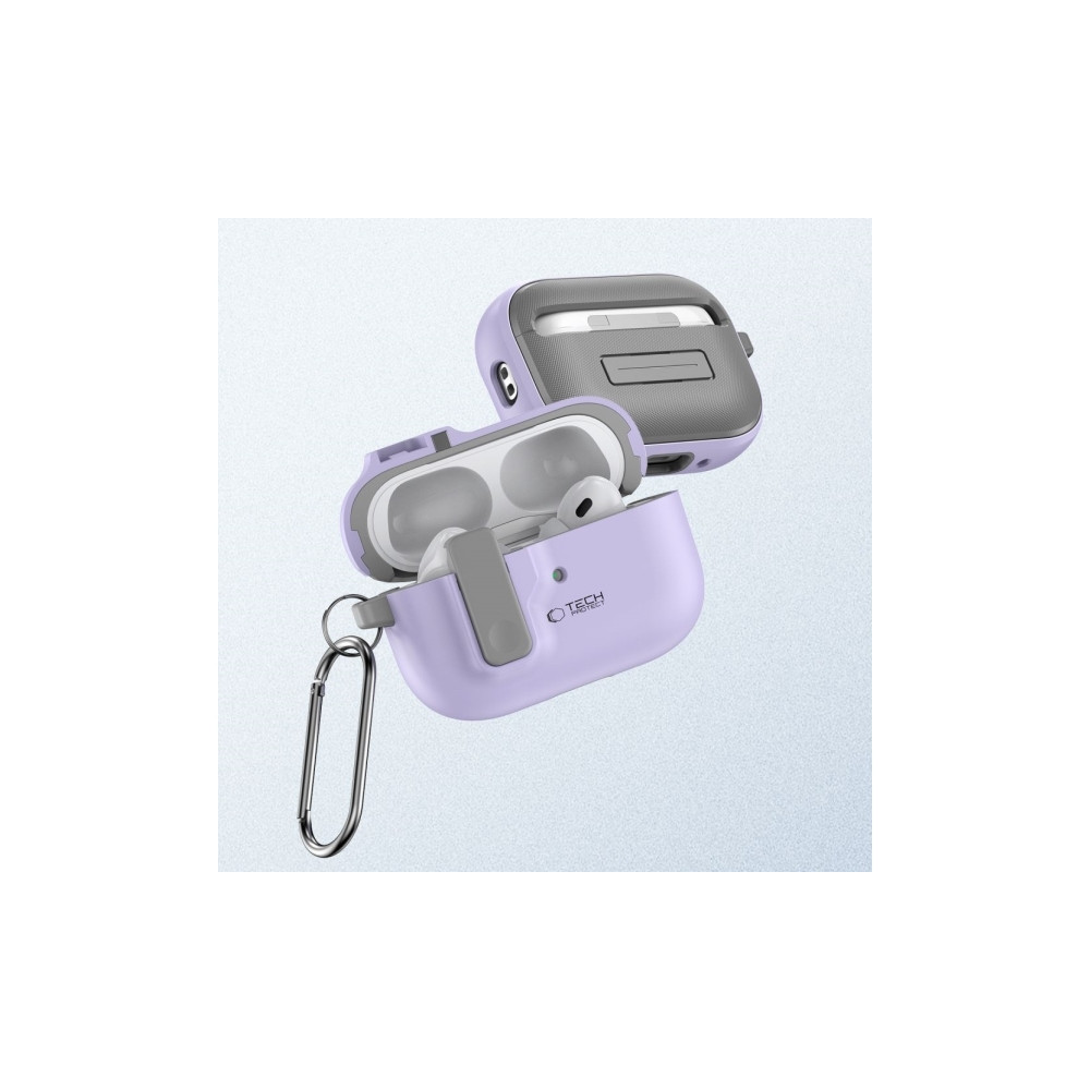 Produktbild för Tech-Protect TECH-PROTECT SLIM HOOK fodral för Apple AirPods...