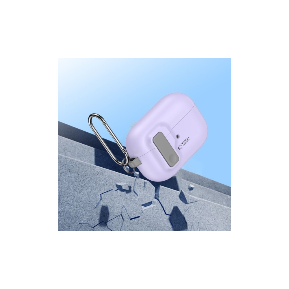 Produktbild för Tech-Protect TECH-PROTECT SLIM HOOK fodral för Apple AirPods...