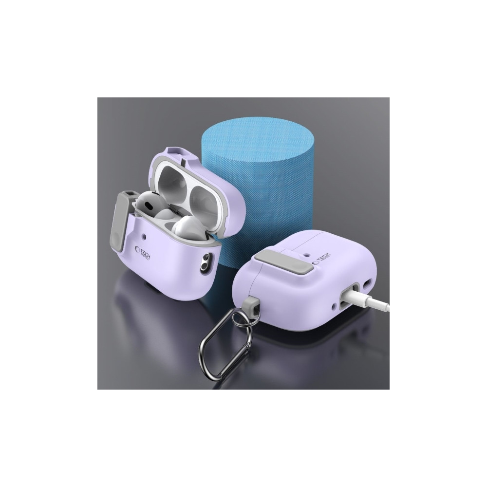 Produktbild för Tech-Protect TECH-PROTECT SLIM HOOK fodral för Apple AirPods...