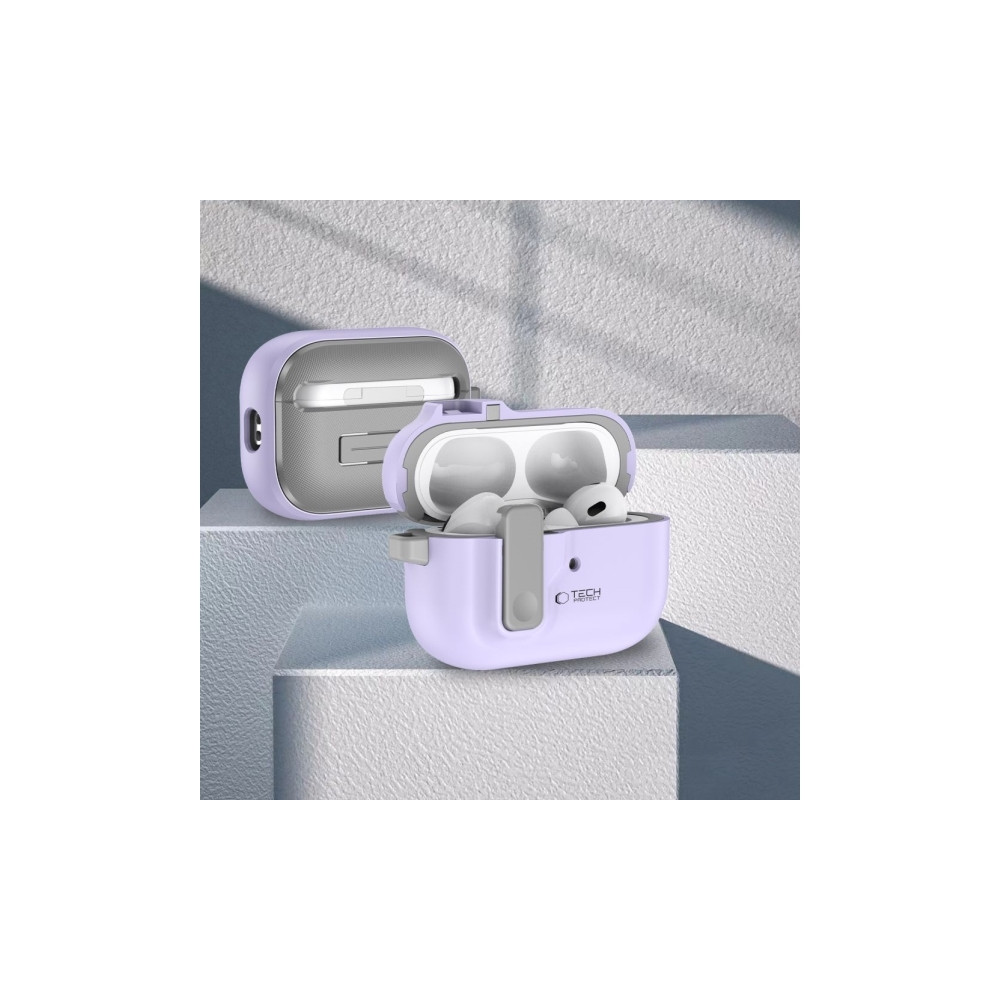 Produktbild för Tech-Protect TECH-PROTECT SLIM HOOK fodral för Apple AirPods...