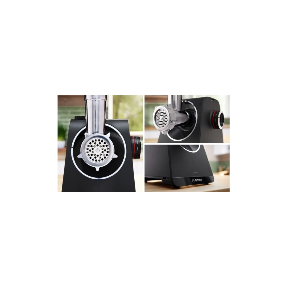 Produktbild för Bosch Serie 4 MFWS440B, 1900 W, Svart, Silver, 2,5 kg/min, 1...