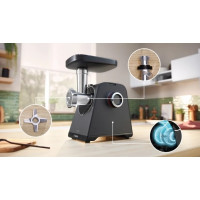 Produktbild för Bosch Serie 4 MFWS440B, 1900 W, Svart, Silver, 2,5 kg/min, 1...