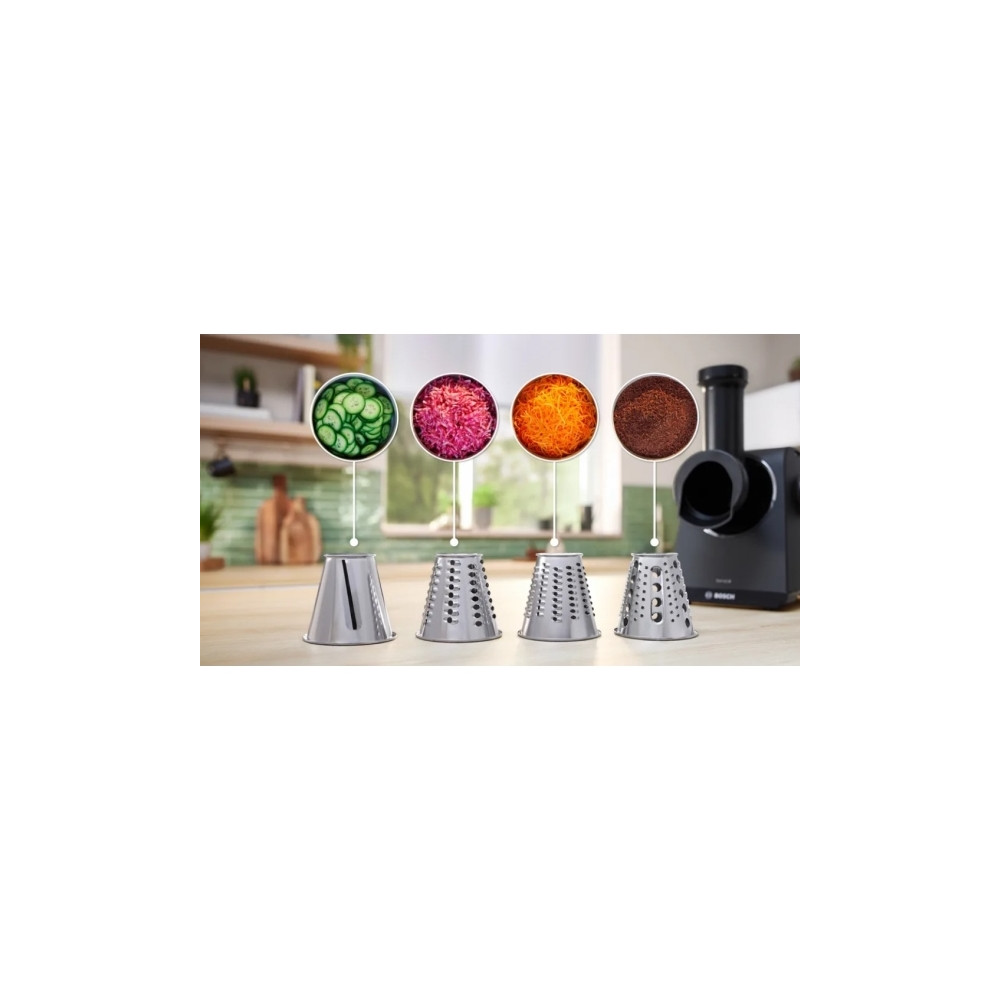 Produktbild för Bosch Serie 4 MFWS440B, 1900 W, Svart, Silver, 2,5 kg/min, 1...