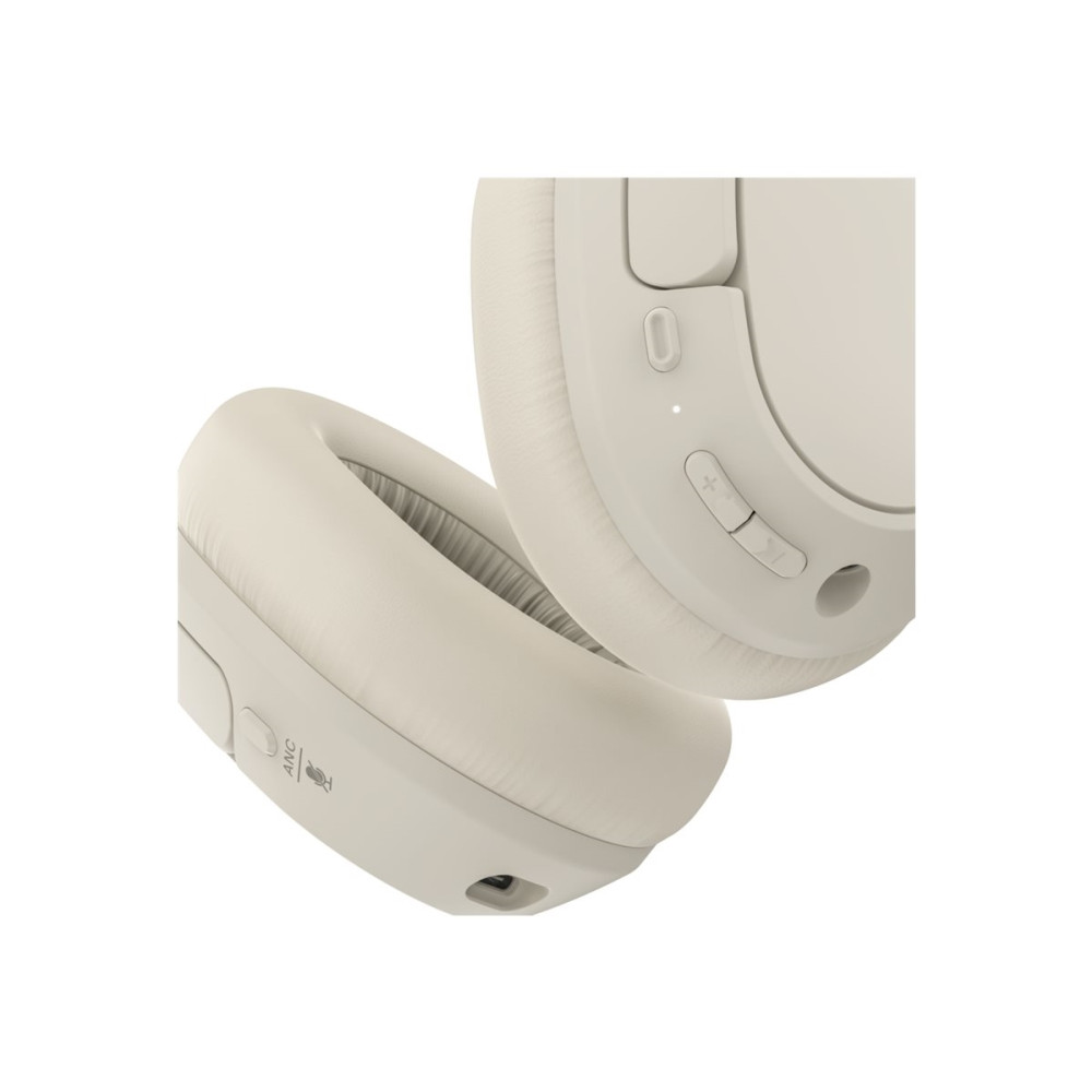 Produktbild för Belkin SoundForm Isolate - hörlurar med mikrofon - USB-C, 3,5 mm kontakt