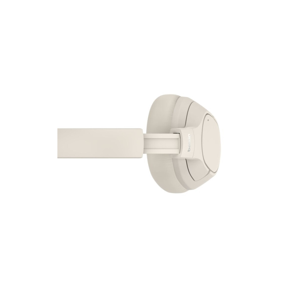 Produktbild för Belkin SoundForm Isolate - hörlurar med mikrofon - USB-C, 3,5 mm kontakt