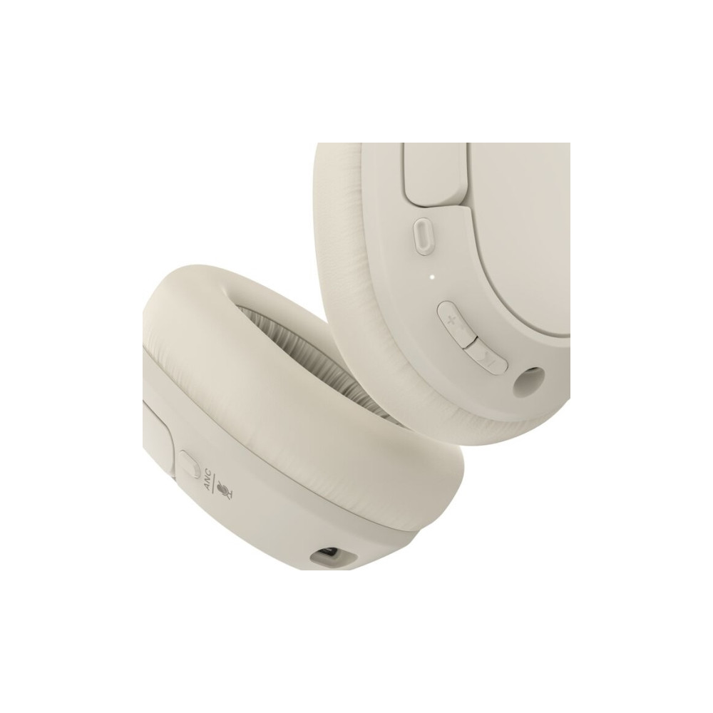 Produktbild för Belkin SoundForm Isolate - hörlurar med mikrofon - USB-C, 3,5 mm kontakt