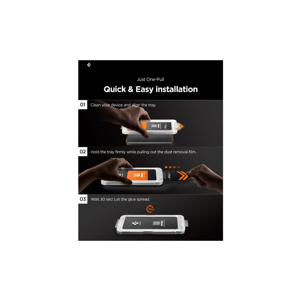 Produktbild för Spigen GLAS.tR EZ Fit Pro HD, Samsung, Galaxy S26 Ultra, Rep...