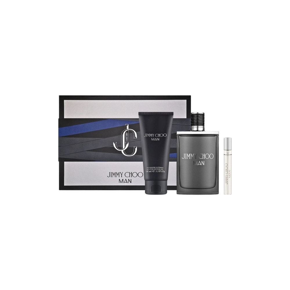 Produktbild för Jimmy Choo Jimmy Choo Man EDT 100 ml + EDT MINI 7,5 ml + SG...