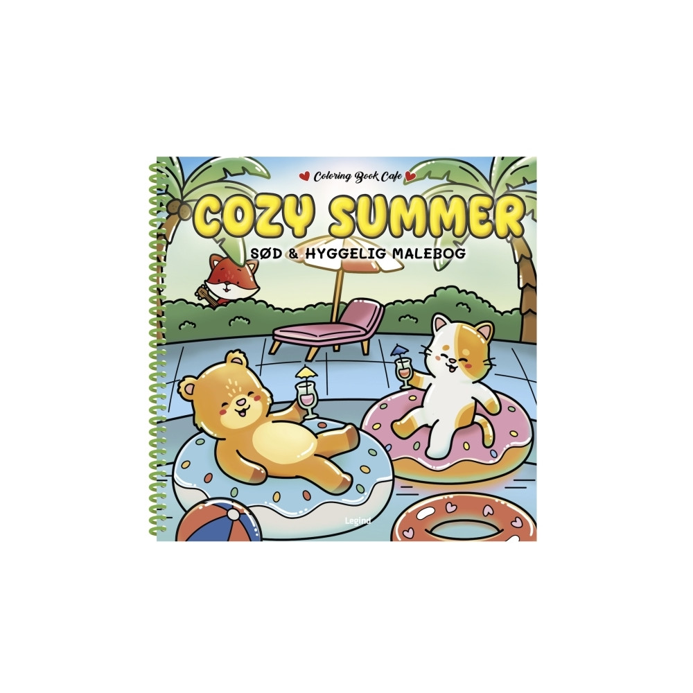 Produktbild för Målarbok: Cozy Summer