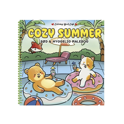 Legind Målarbok: Cozy Summer
