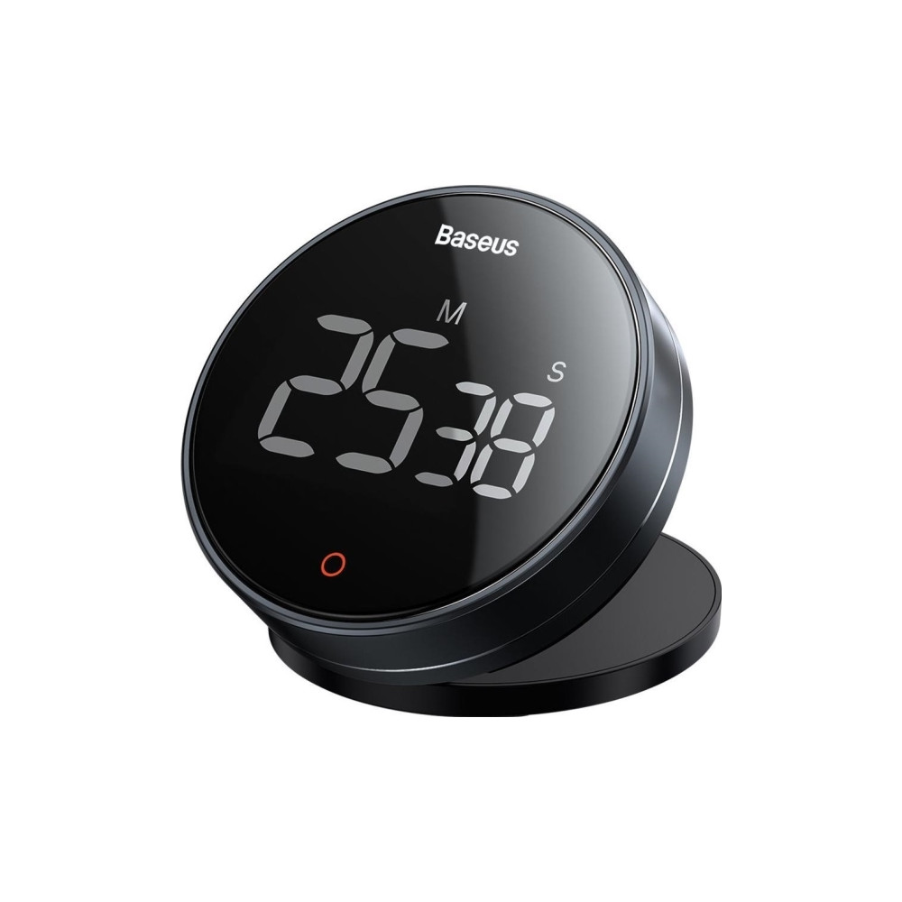Produktbild för Digital nedräkningstimer Baseus Heyo Rotation Pro, Black FMD...