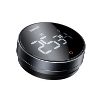 Produktbild för Digital nedräkningstimer Baseus Heyo Rotation Pro, Black FMD...
