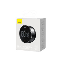Produktbild för Digital nedräkningstimer Baseus Heyo Rotation Pro, Black FMD...