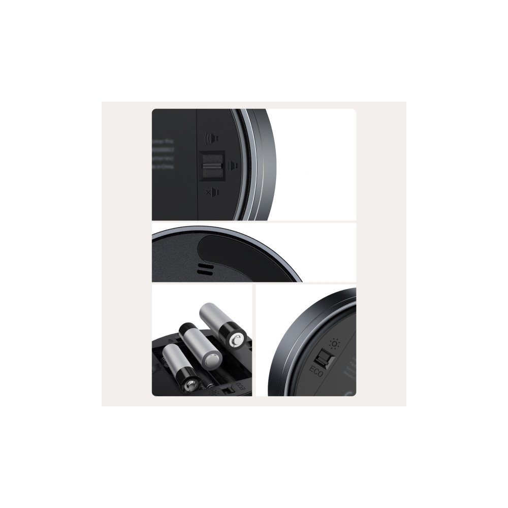 Produktbild för Digital nedräkningstimer Baseus Heyo Rotation Pro, Black FMD...